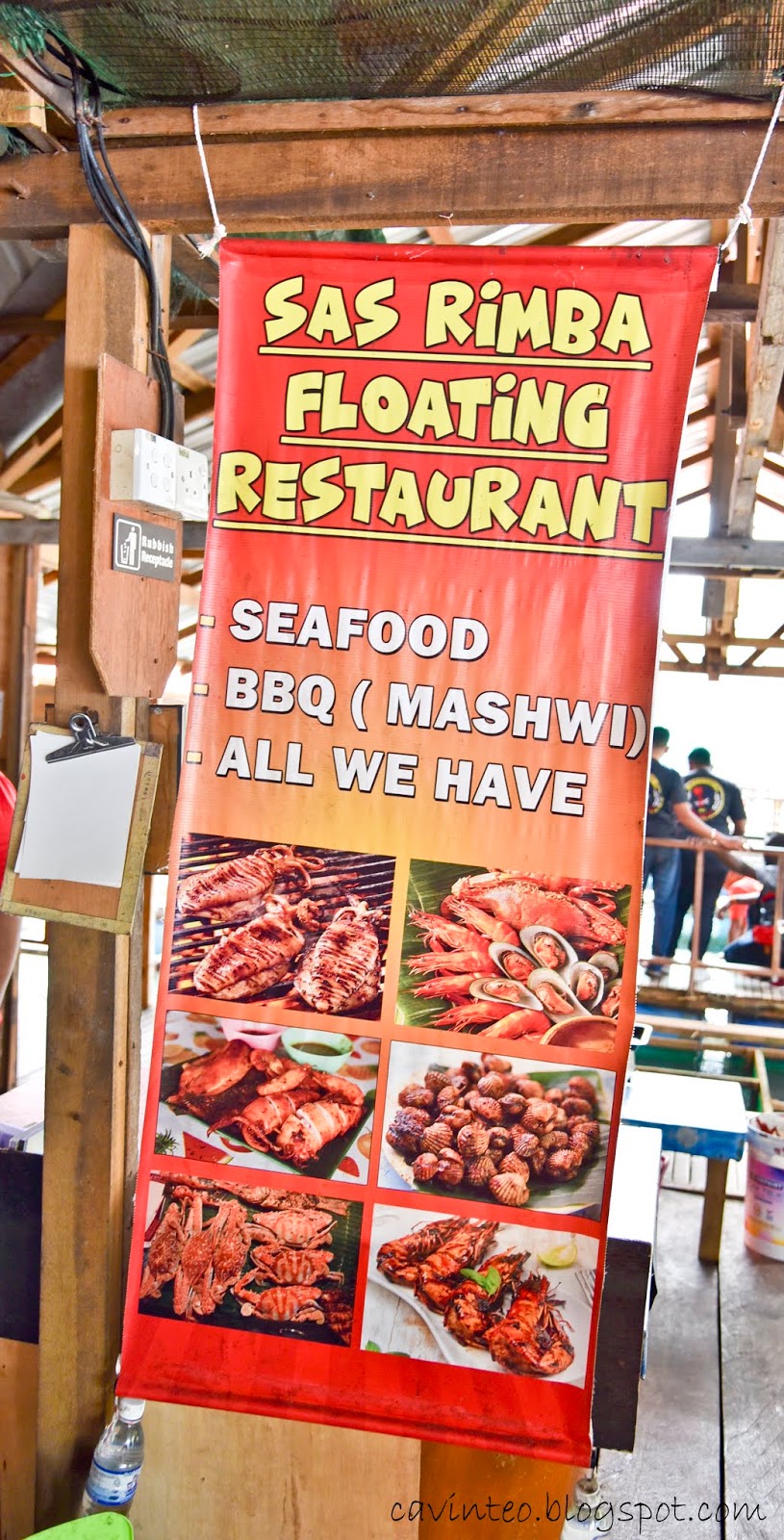 Entree Kibbles Fish Farm and Sas Rimba Floating Restaurant Part of