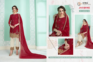 Cyra fashion Jasmine eid Pakistani Suits wholesaler