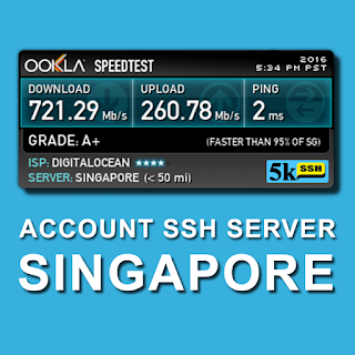 SSH gratis 9 10 11 12 Mei 2016 Full speed Singapore Full Speed