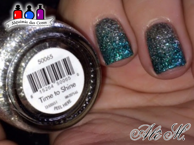 Morgan Taylor, Glitter, Time to Shine, Wrapped in Riches, DRK Nails, DRK XL Designer 1, DRK Nails Extra Black, Alê M.