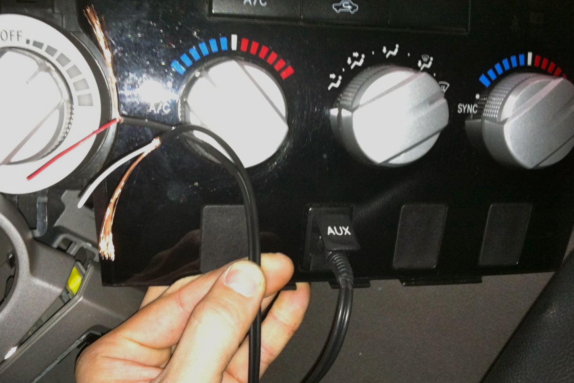 Car Audio Tips Tricks and How To's Retain Factory Aux Plug With