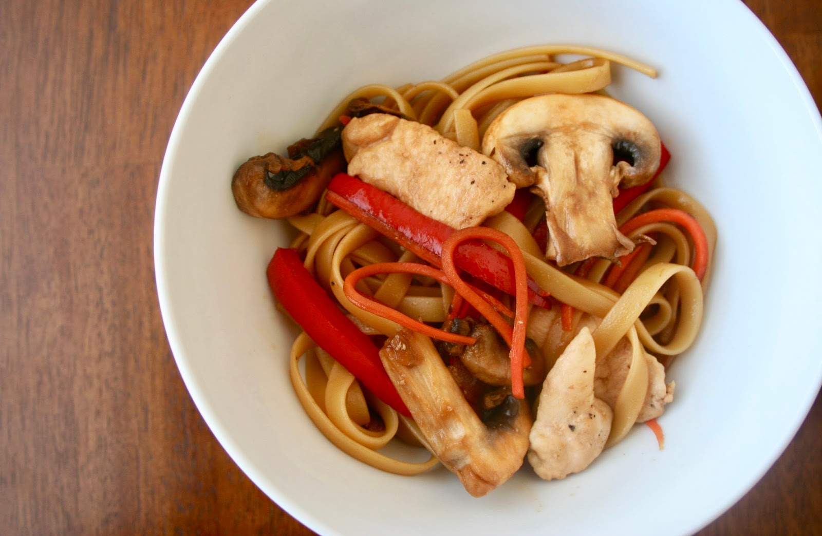 Sesame Chicken Noodle StirFry