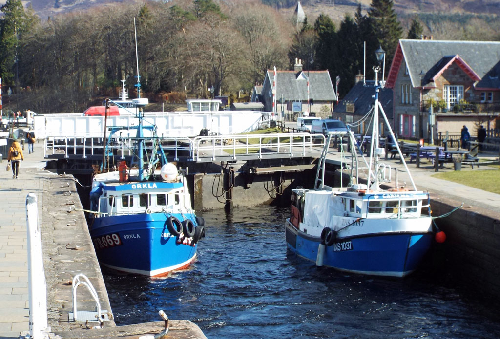 Clyde Naval Gazing Fort Augustus Locks clyde-naval-gazing-fort-augustus-locks