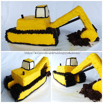 How To Make A D Digger Cake How To Make A D Digger Cake