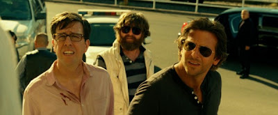 Bradley Cooper, Zach Galifianakis and Ed Helms in The Hangover Part III