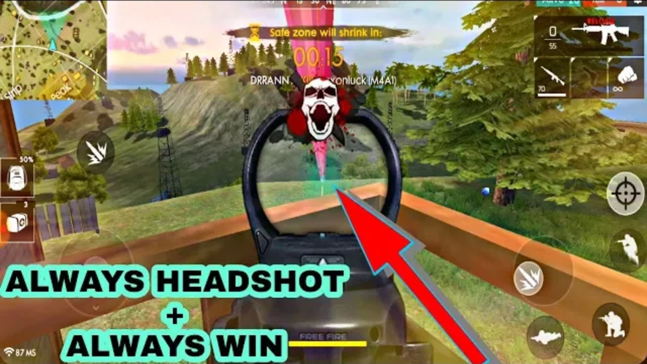 Imagem Headshot  Free  Fire  Png Free  fire  the ultimate 