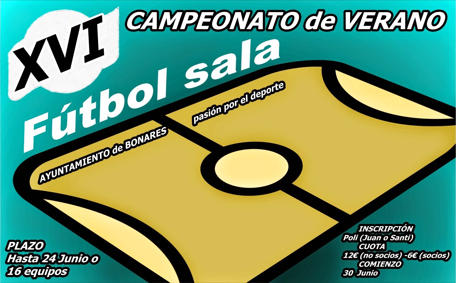 XVI CTO.VERANO FÚTBOL SALA