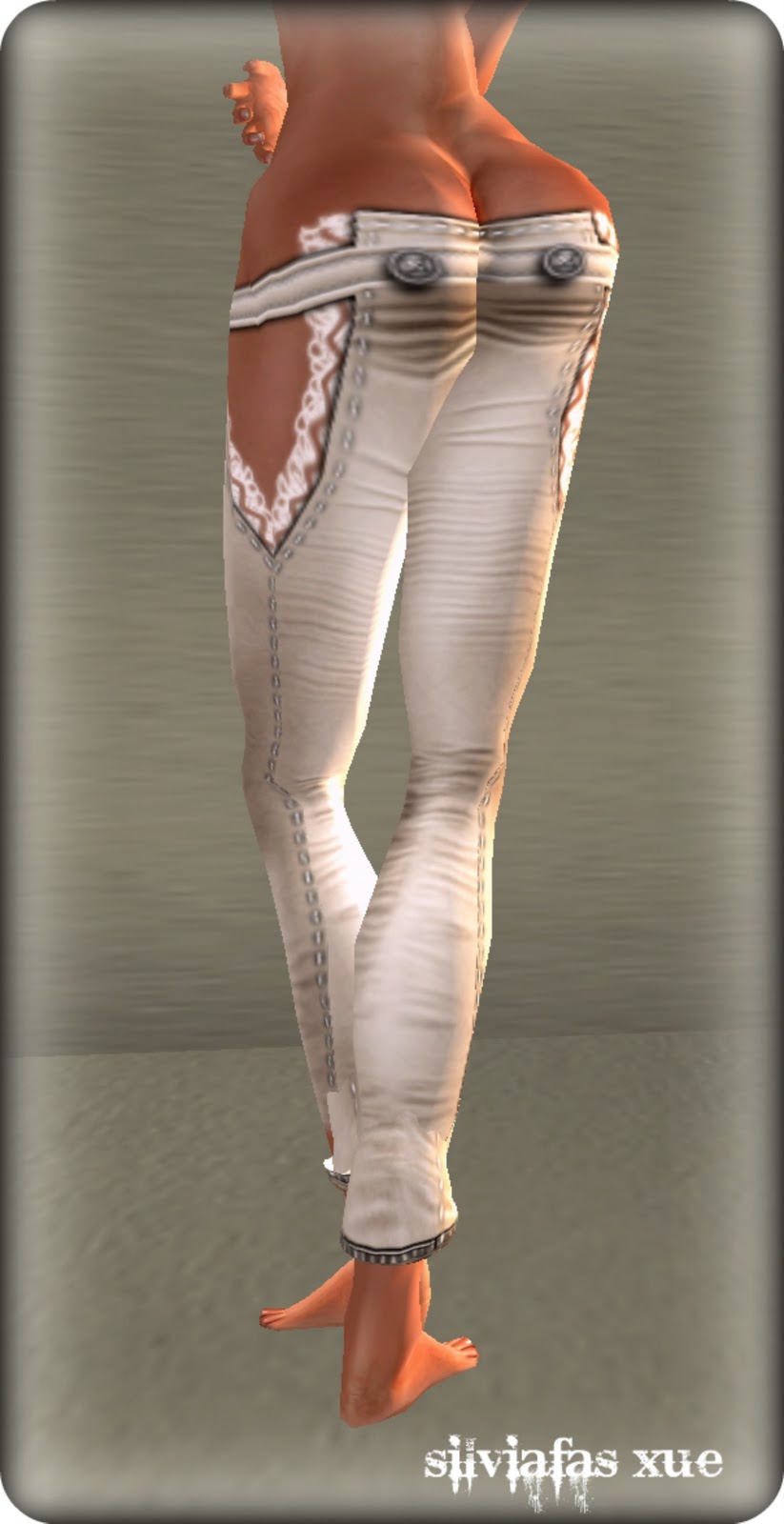 ! SILVIAFAS IN SL ! L2 promo !! STRIP JEANS 3 UNITS