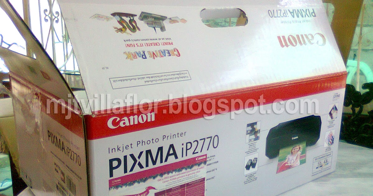 canon pixma ip2770 printer review