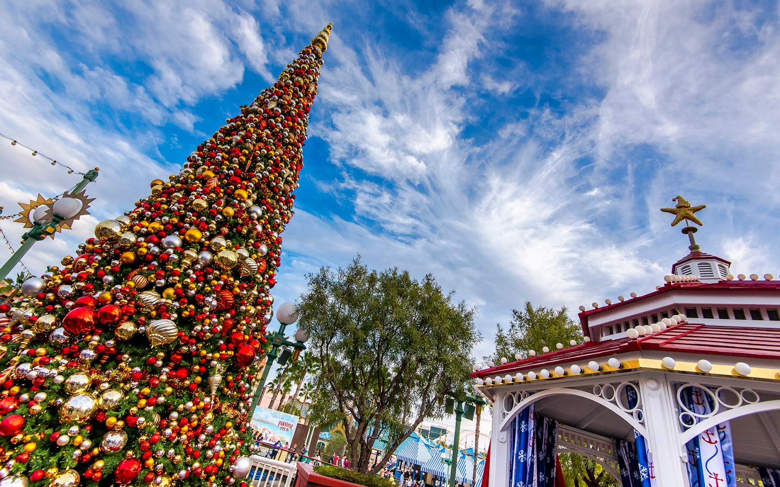 Paradise Christmas, By Day and Evening