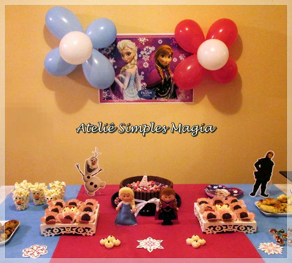 Ateliê Simples Magia: Festa Tema Frozen