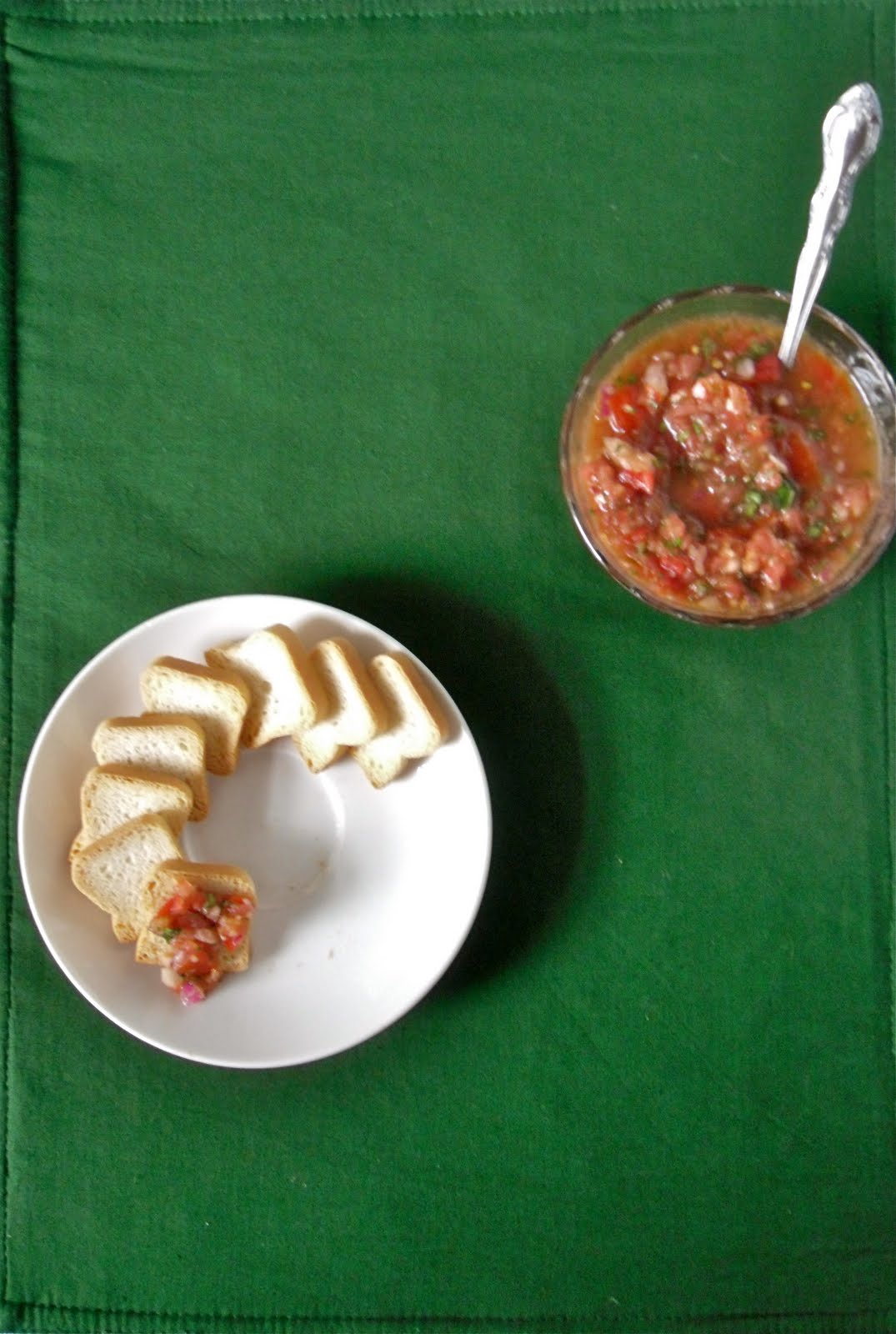 Quarter Life Crisis The Food Processor Gets a Workout Day 4 Bruschetta