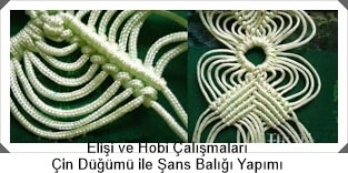 Çin Düğümü ile Şans Balığı Yapımı 3 Elişi Hobi 3