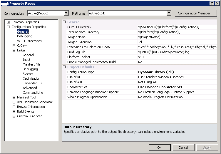 CLR проект Visual Studio. Типа конфигурации Visual c++. Include Directories cmake. Configure Project Paths.