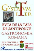 GVSTATVM ITER MMXVI Ruta de la Tapa de Santiponce