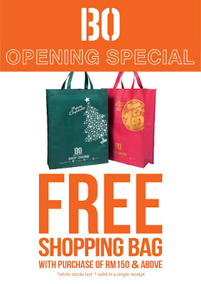 Brands Outlet Free Shopping Bag Opening Special Promo