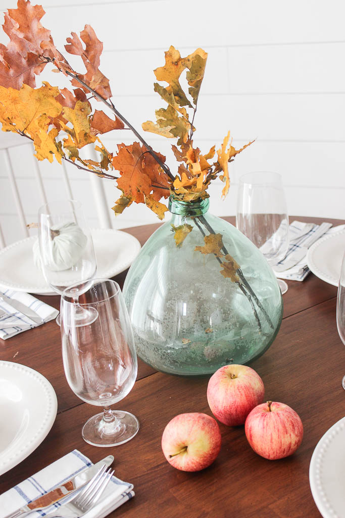 Decorating with apples for fall