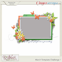 Template : Challenge Template by Kristmess Designs