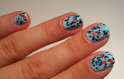 carnival avon golden rose nail