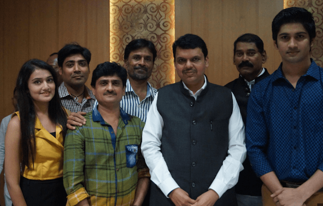 CM Devendra Fadnavis launched Trailer of Film "Meeradha" CM Devendra Fadnavis launched Trailer of Film "Meeradha"