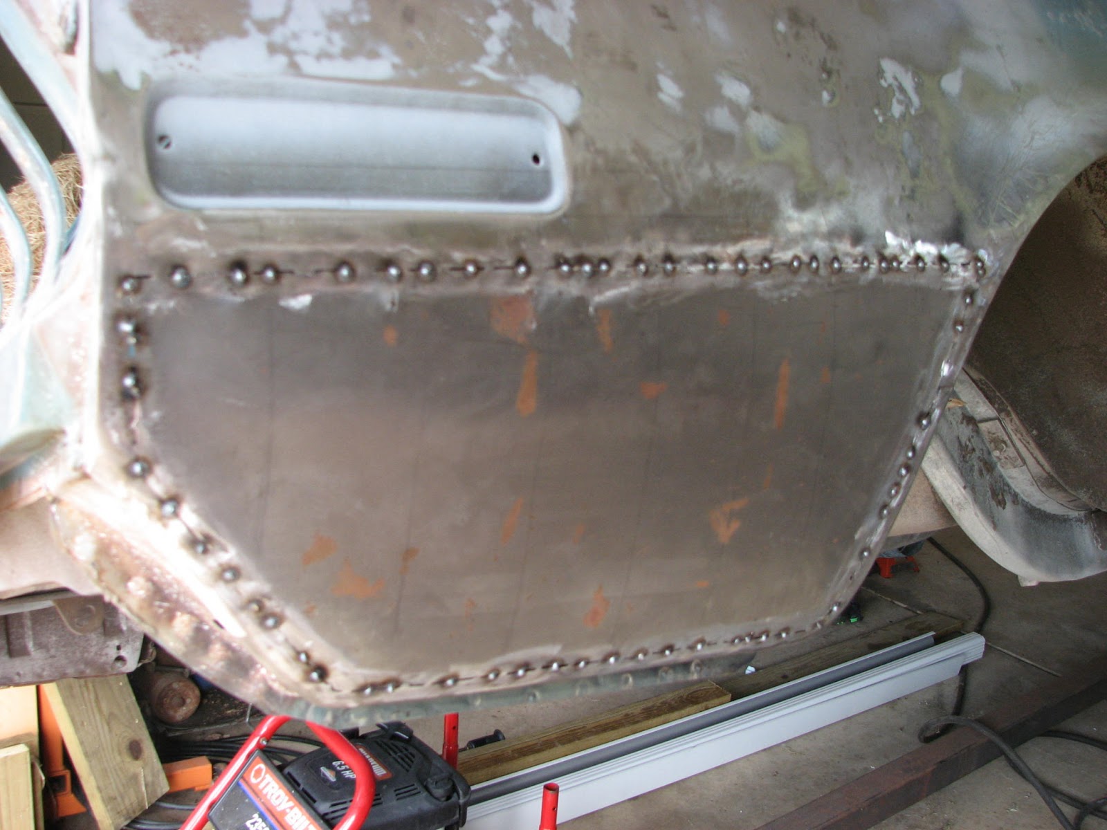 1968 Mustang Fastback Resurrection: Right Rear Quarter Panel - Part 7