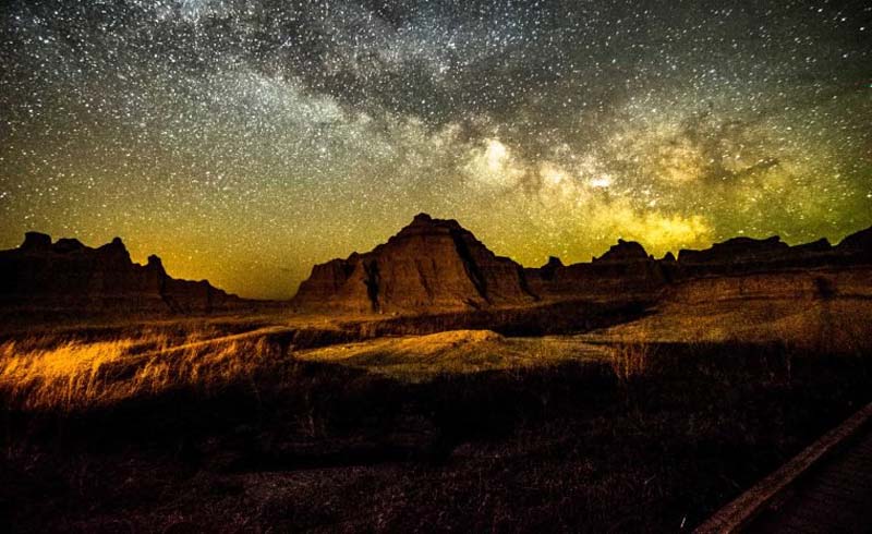 First place: A spectacular sky