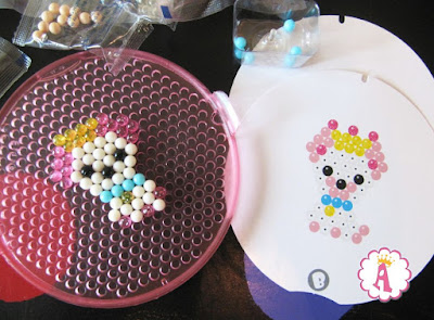 Собачка из мозаики Beados Gems design - фото Аквамозаика для детей с волшебной ручкой Beados 4 Color Pen обзор