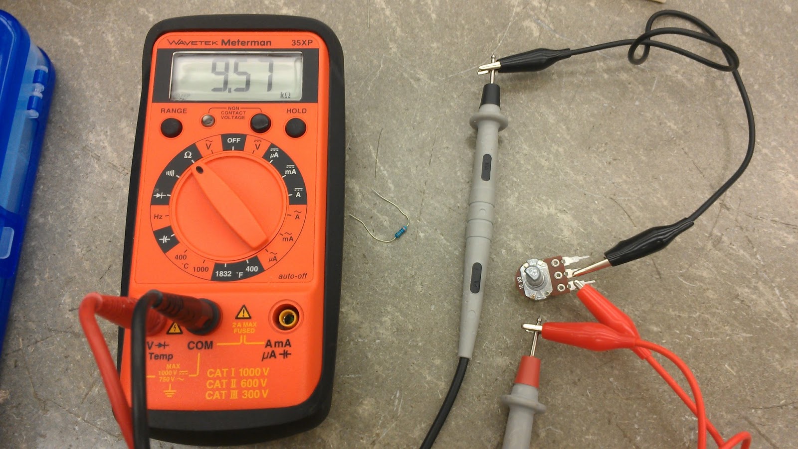 Electronics 10 vvendiola Using a Multimeter, Testing Potentiometer