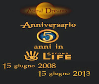 5°ANNIVERSARIO di ASTRAL DREAMS