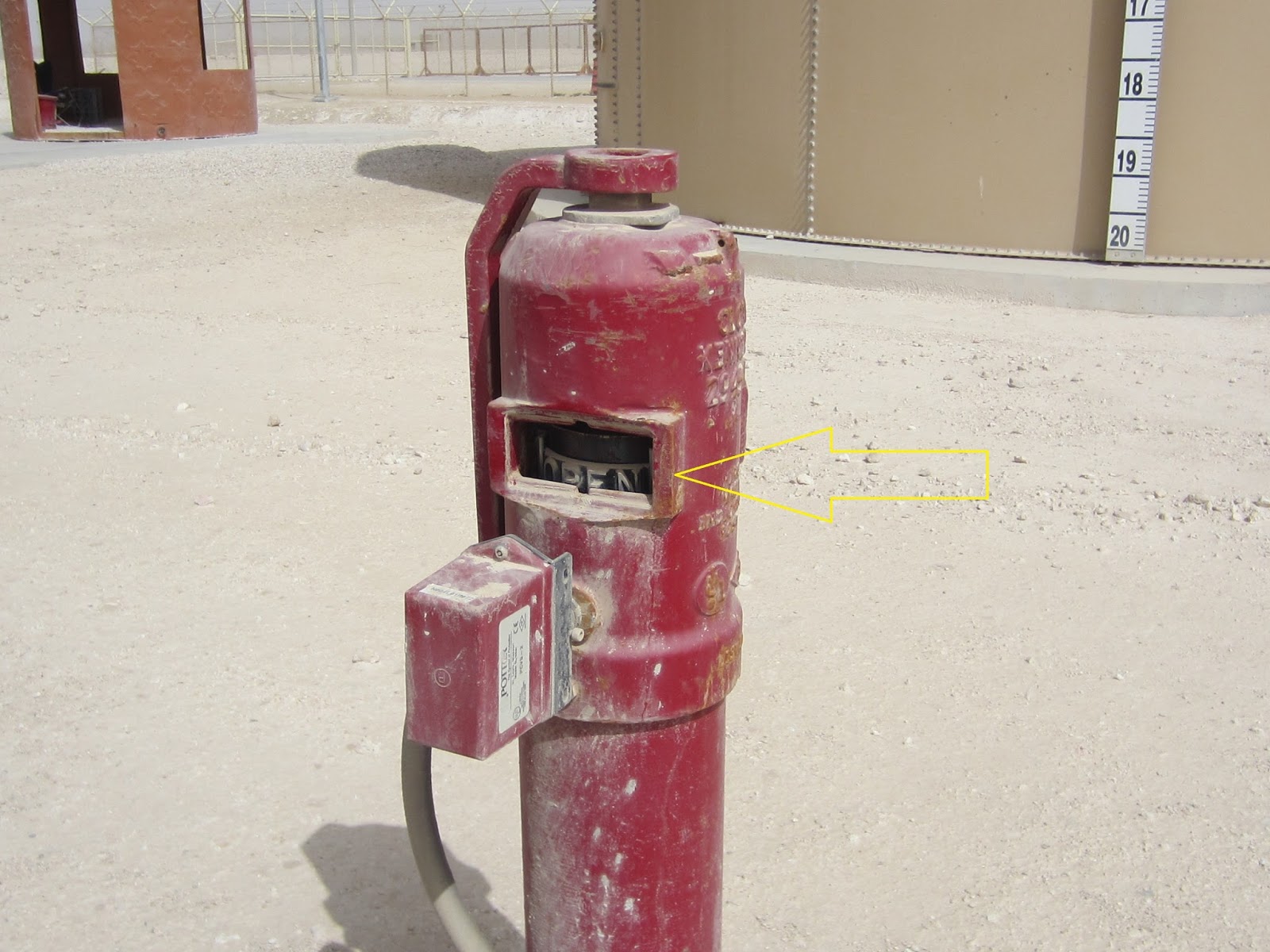 Fire Protection Deficiencies Post Indicator Valves (PIVs)