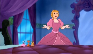 Cinderella before a mirror Cinderella II: Dreams Come True 2002 animatedfilmreviews.blogspot.com