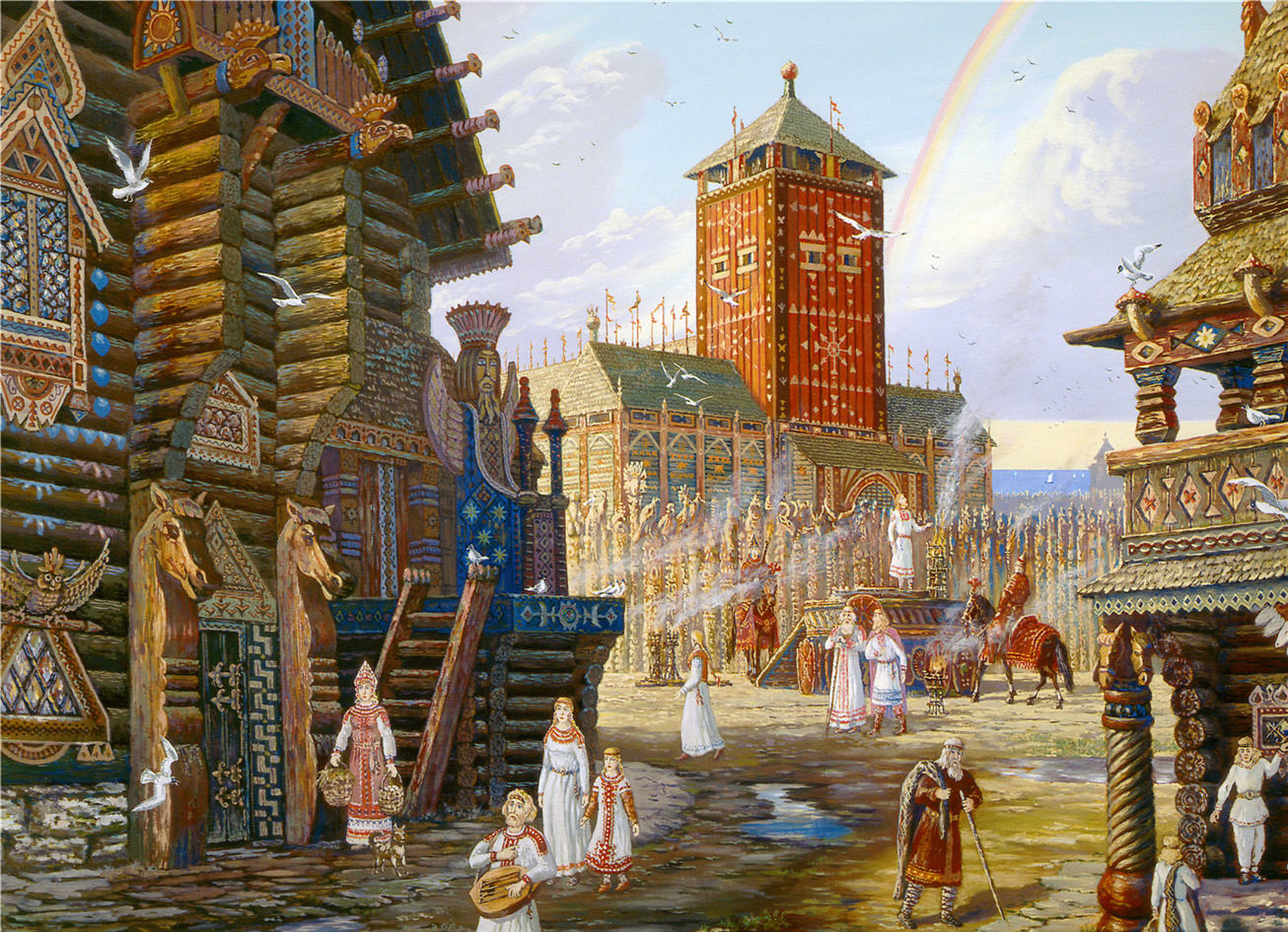 Hill Cantons: Art Inspirations: Slavic Folk Art of the Weird