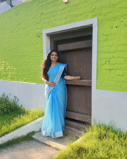 Actress Sujitha Dhanush Latest Saree Photos HD Actress Sujitha Dhanush Latest Saree Photos HD
