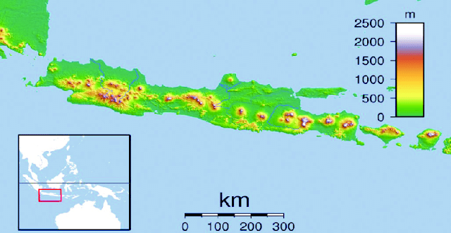 Profil Singkat Geografi Pulau Jawa 
