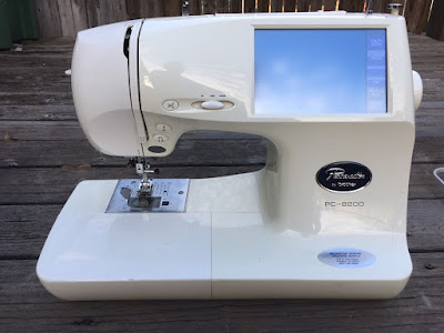 Embroidery Sewing Machine Brother Pacesetter Pc-8200