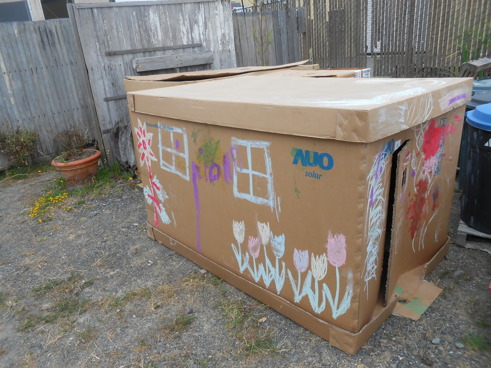 From Fingerpaint to Lipstick Giant Box Fort