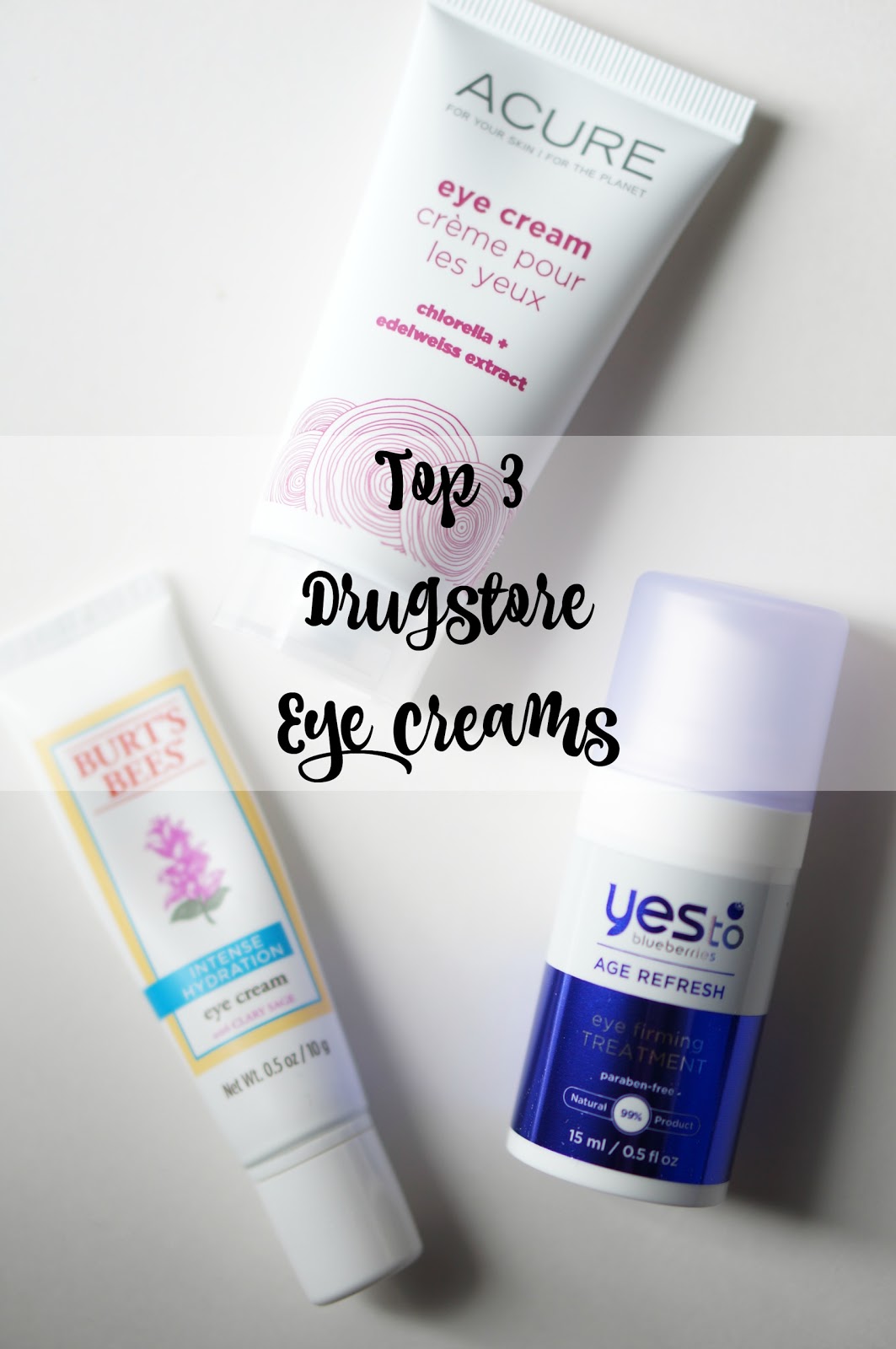 Top 3 Drugstore Eye Creams Rebecca Lately