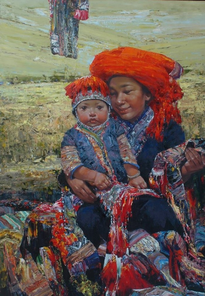 Вьетнамский художник. 