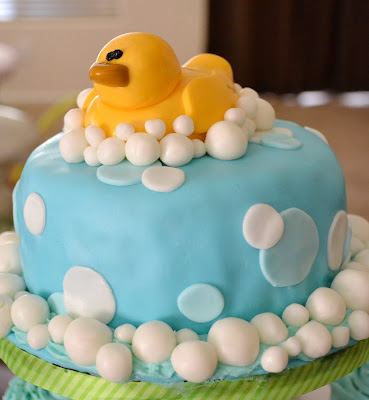 The Sew*er, The Caker, The CopyCat Maker: Rubber Duckie Shower Cake
