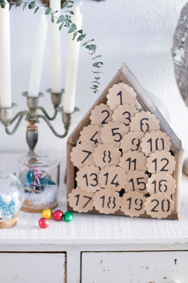 Calendario de Adviento diy