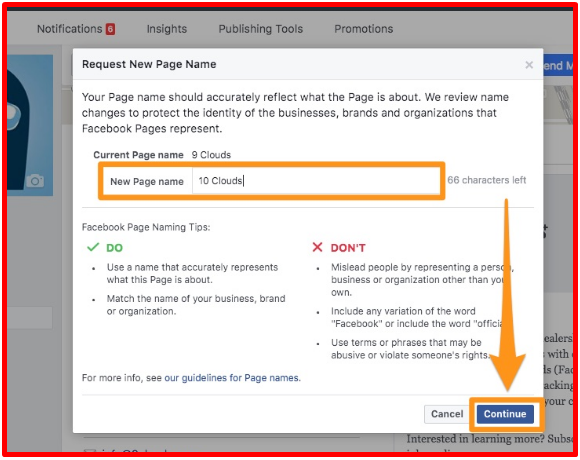 Can You Change the Name Of A Facebook Page New 2019