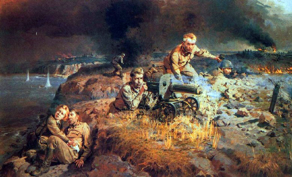 Батальная живопись Сталинград