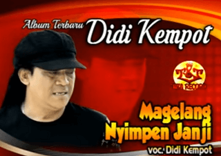 Lirik Lagu Magelang Nyimpen Janji - Didi Kempot