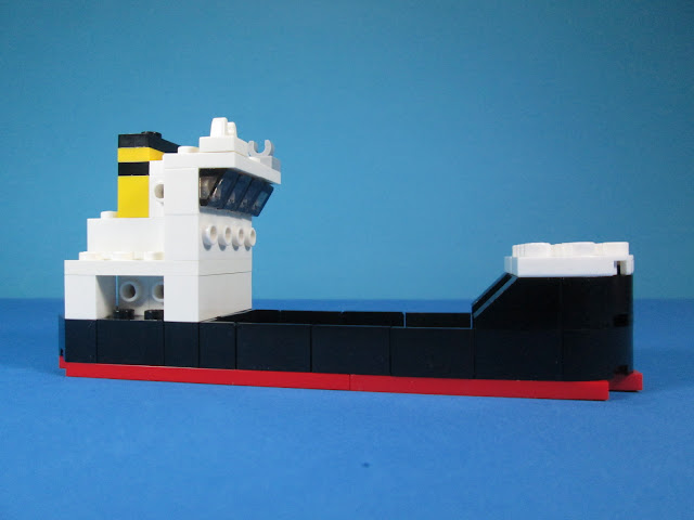 MOD Set LEGO 616 cargo ship - nova versão
