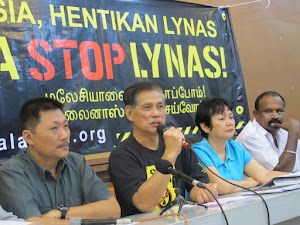 [video] Malaysia civil society organizations joint statement on Lynas issue