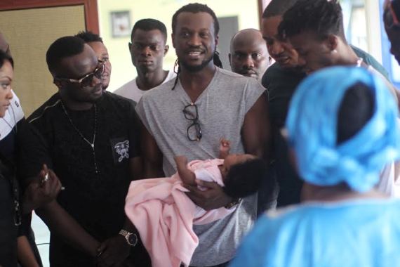 0 Paul Okoye Christens baby at Hearts of Gold Hospice (photos)