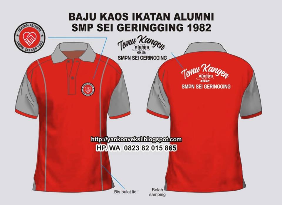 BAJU KAOS ALUMNI SMP