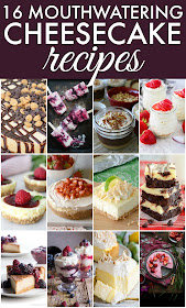 16 mouthwatering cheesecake recipes, perfect for celebrating National Cheesecake Day!