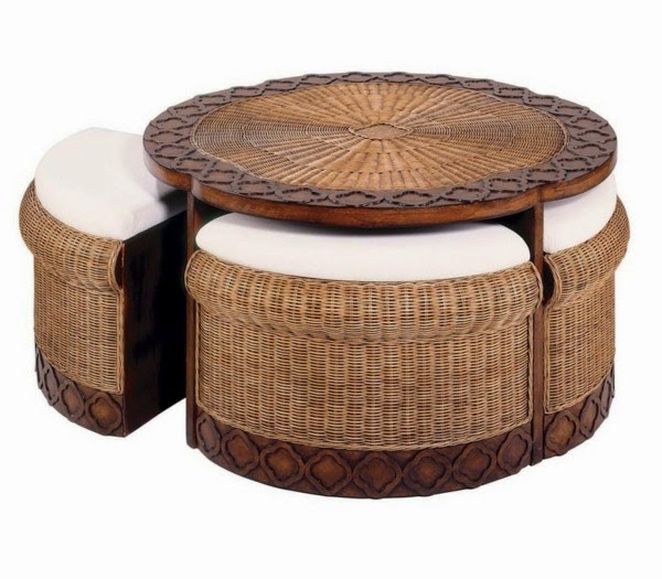 Rattan table &#8211; many great examples!