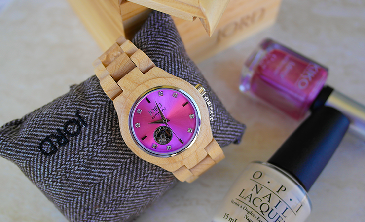 maple & lavender jord watches